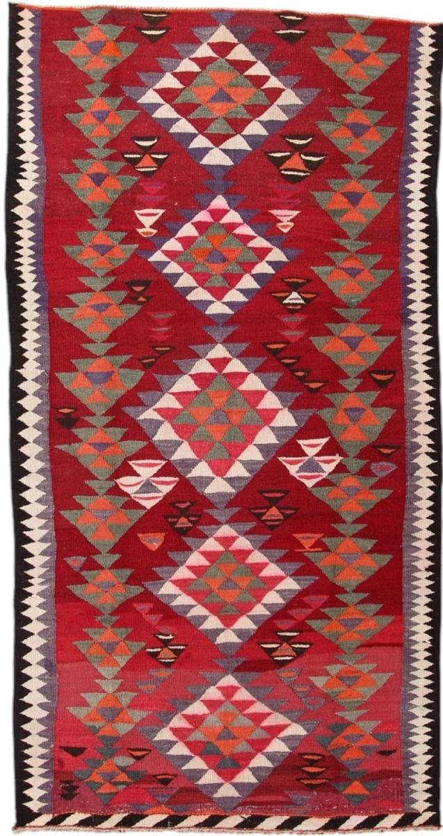 Perserteppich Kelim Fars Antik 10'5"x5'7" 10'5"x5'7", Perserteppich Handgewebt