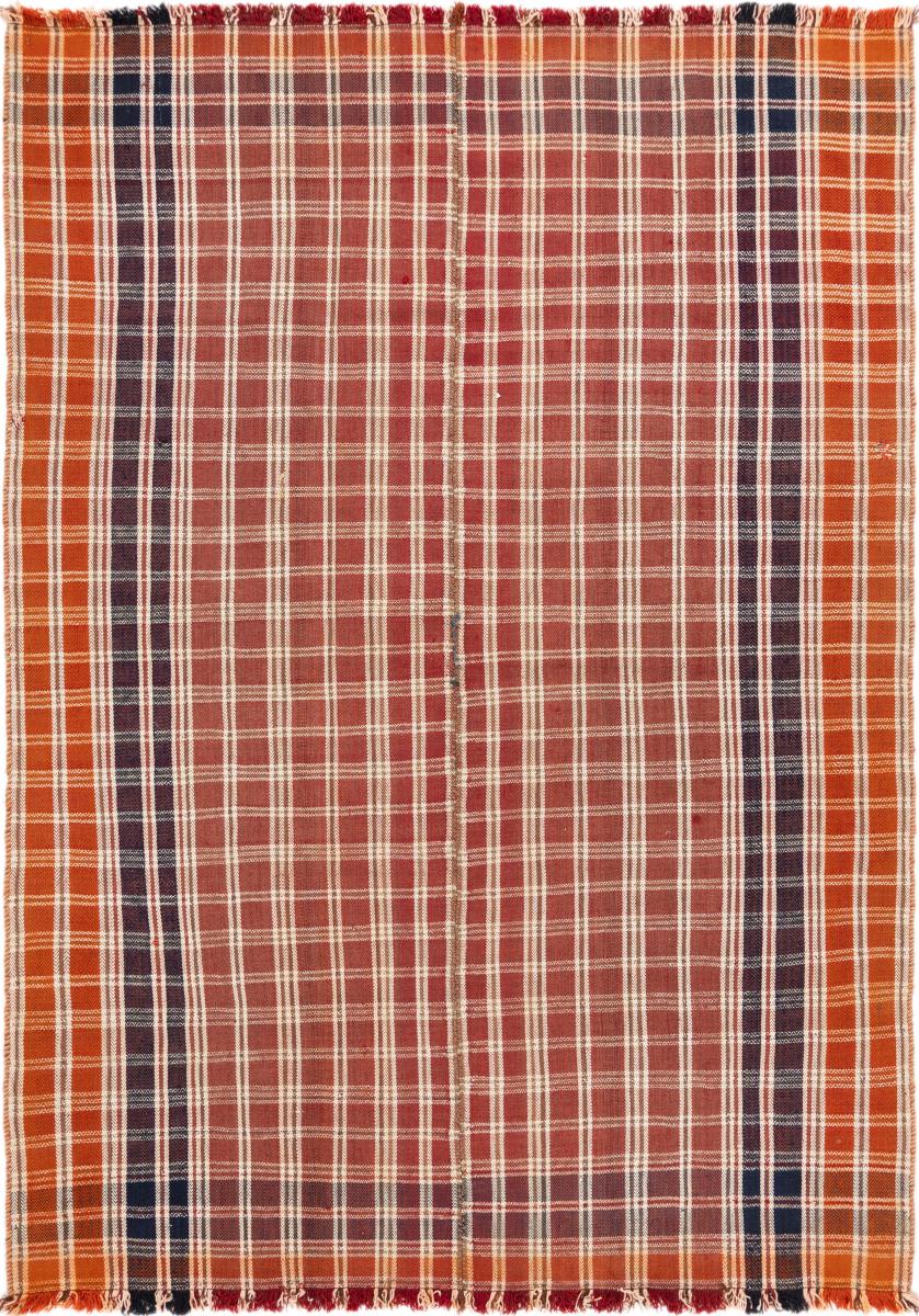 Περσικό χαλί Κιλίμ Fars Jajim παλαιός 195x138 195x138, Περσικό χαλί Χειροποίητη ύφανση