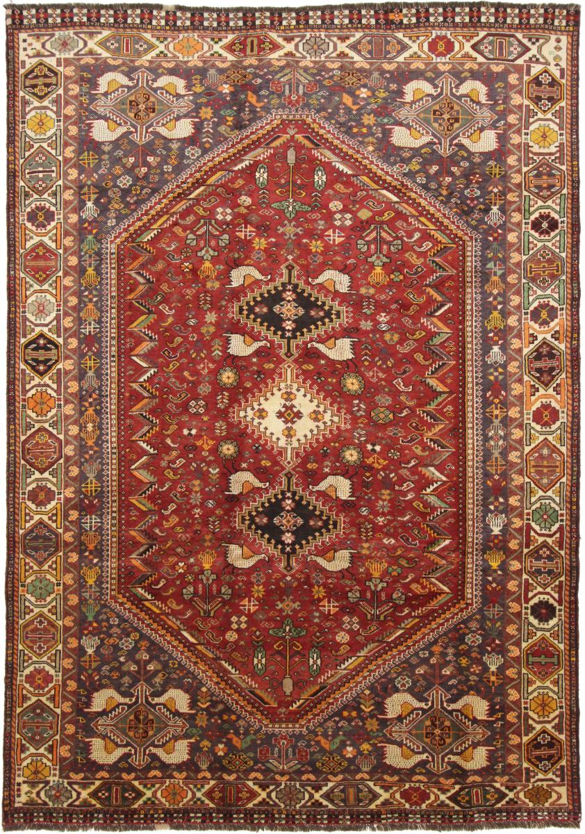 Tapete persa Shiraz 306x209 306x209, Tapete persa Atado à mão