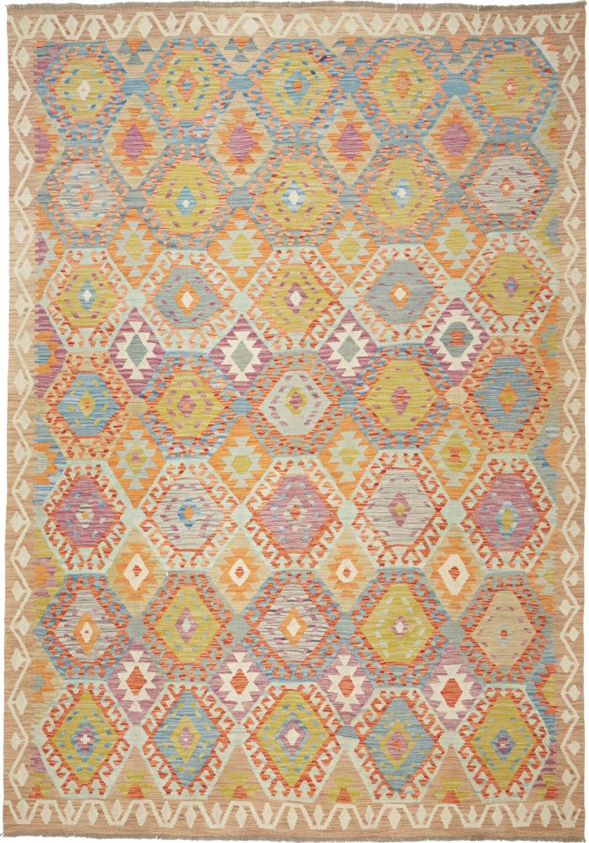 Tapete afegão Kilim Afegão 293x204 293x204, Tapete persa Tecido à mão