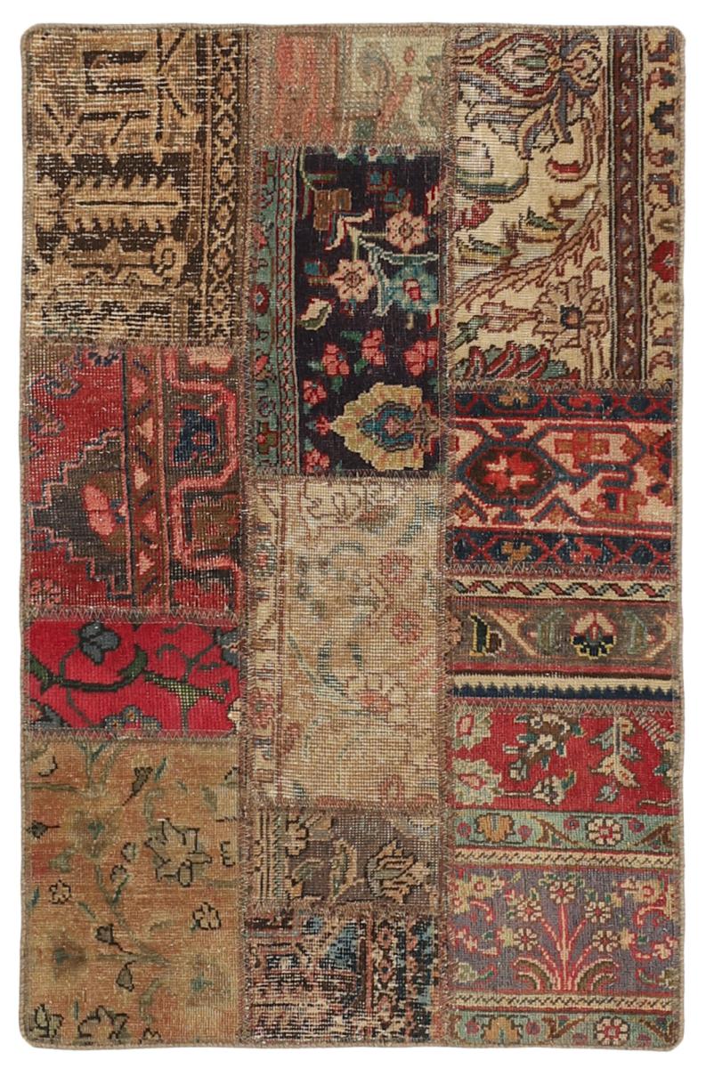 Alfombra persa Patchwork 127x80 127x80, Alfombra persa Anudado a mano