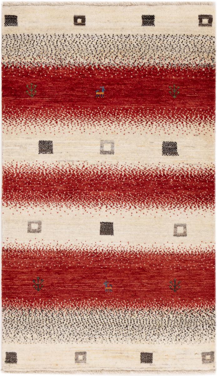 Tapete persa Persa Gabbeh Kashkuli Banafsheh 131x78 131x78, Tapete persa Atado à mão