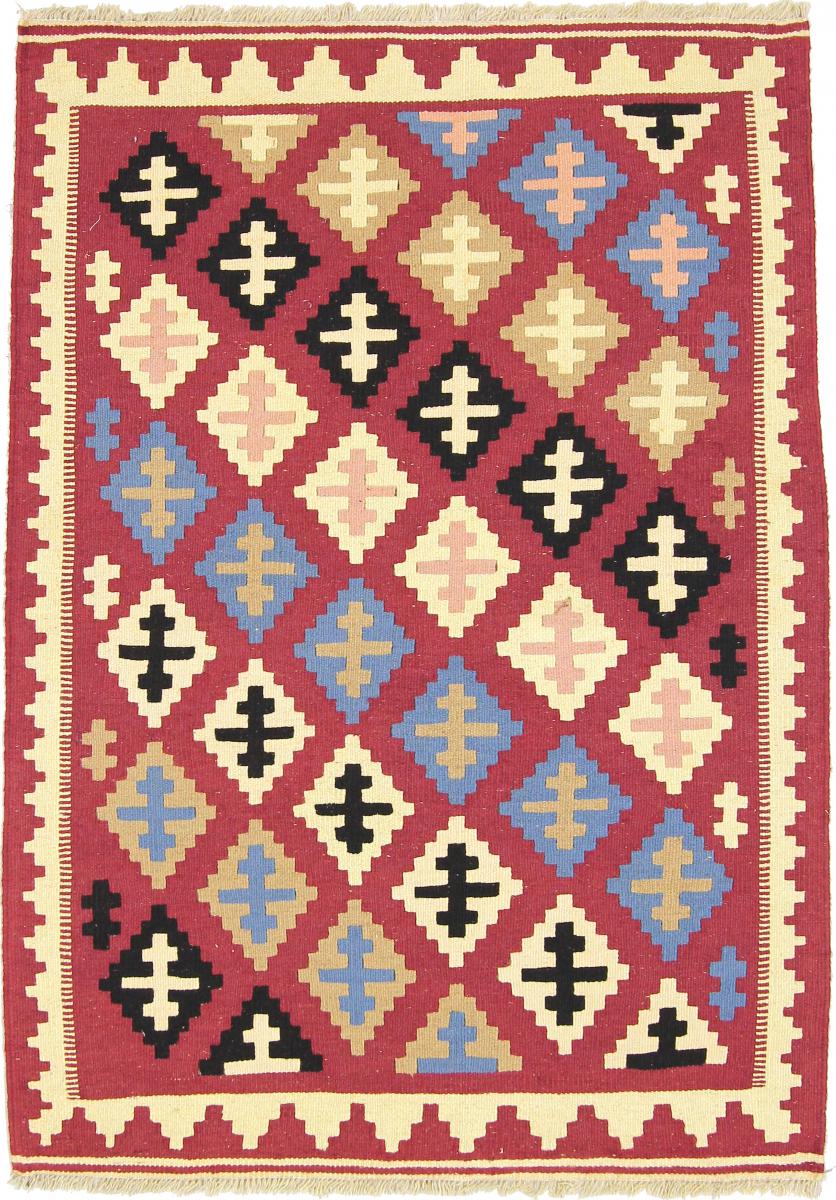 Tapete persa Kilim Fars 146x103 146x103, Tapete persa Tecido à mão