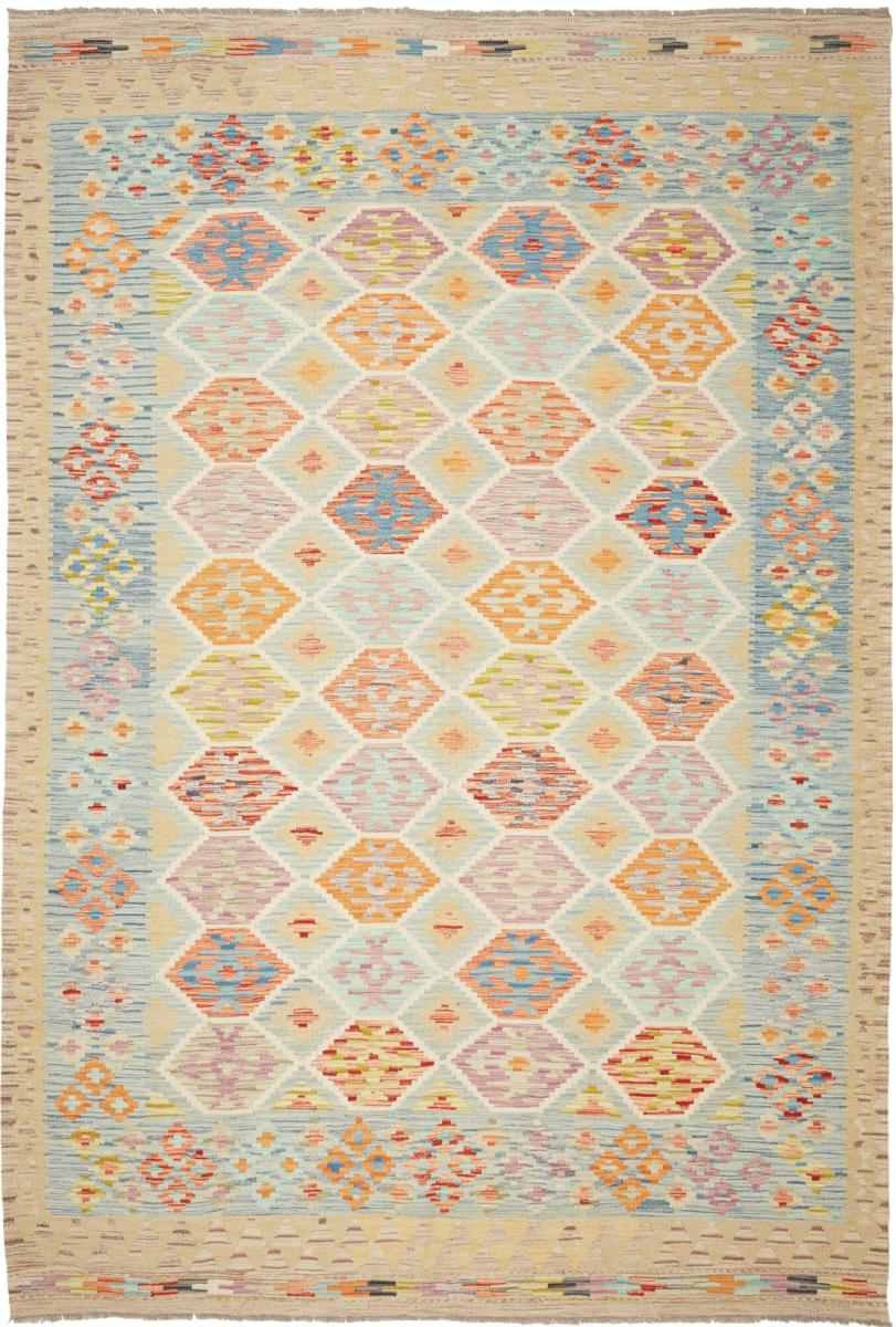 Tapete afegão Kilim Afegão 308x203 308x203, Tapete persa Tecido à mão