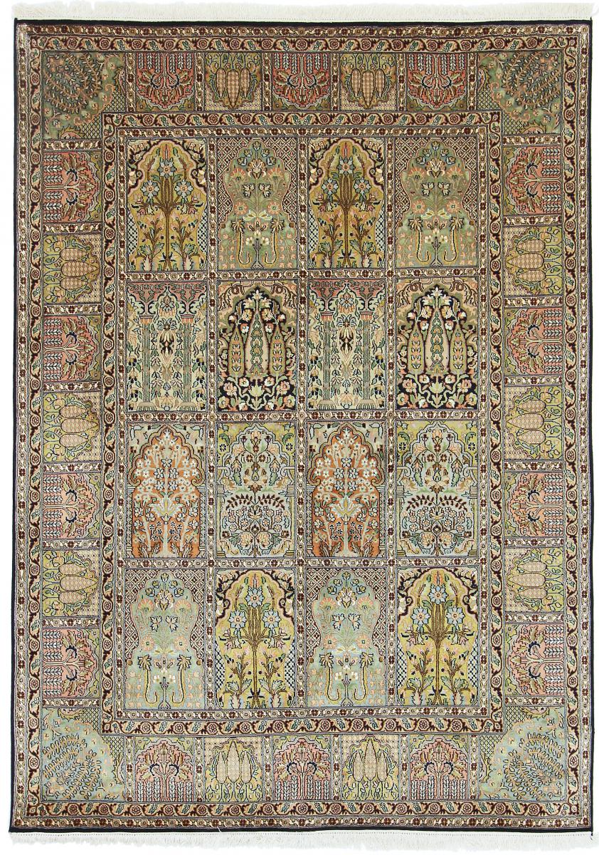 Indisk tæppe Kashmir Designer tæpper 215x156 215x156, Persisk tæppe Knyttet i hånden