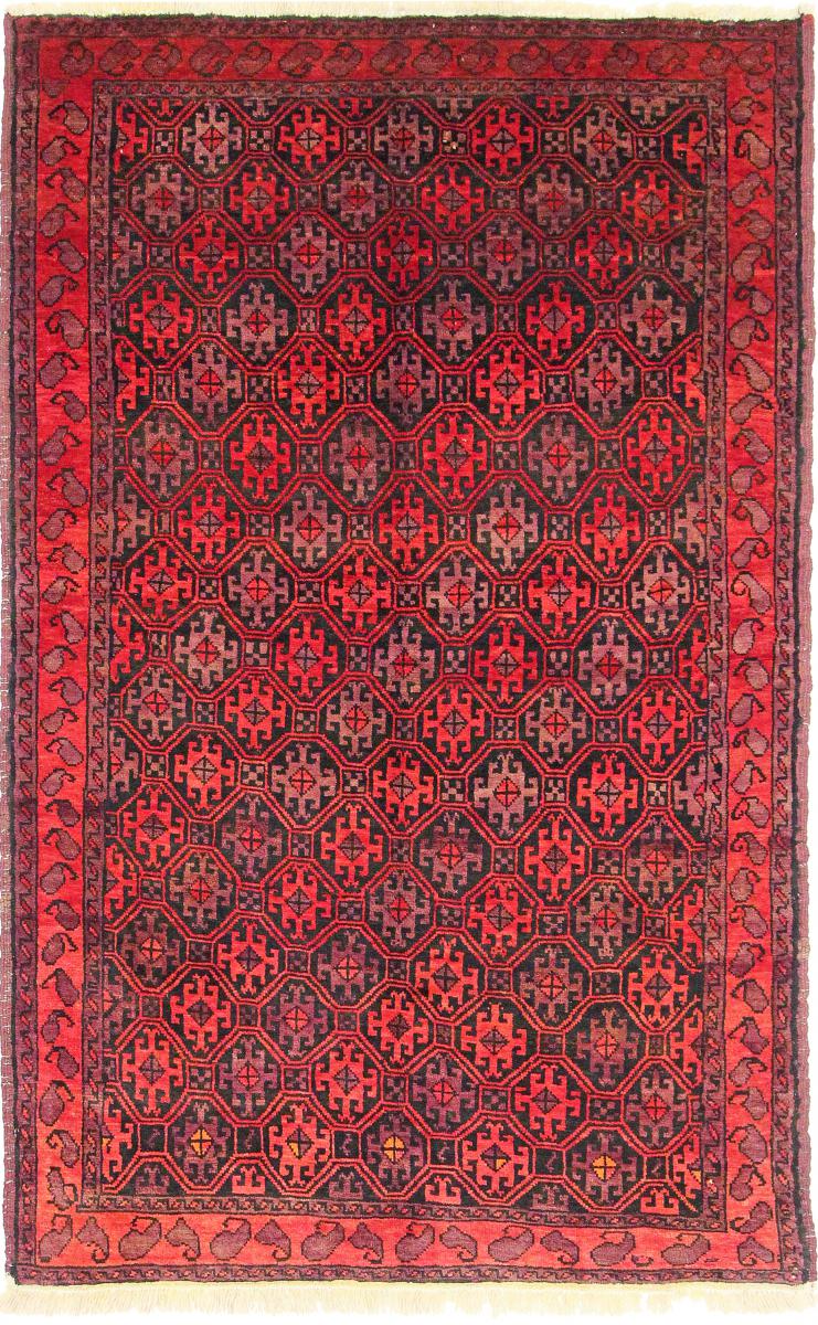 Persisk tæppe Beluch 201x153 201x153, Persisk tæppe Knyttet i hånden