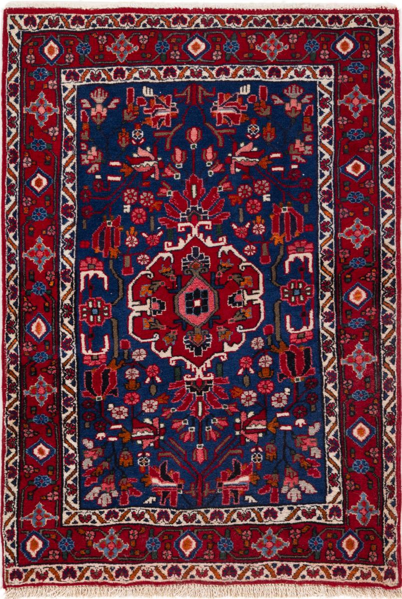 Persisk tæppe Hamadan 107x72 107x72, Persisk tæppe Knyttet i hånden