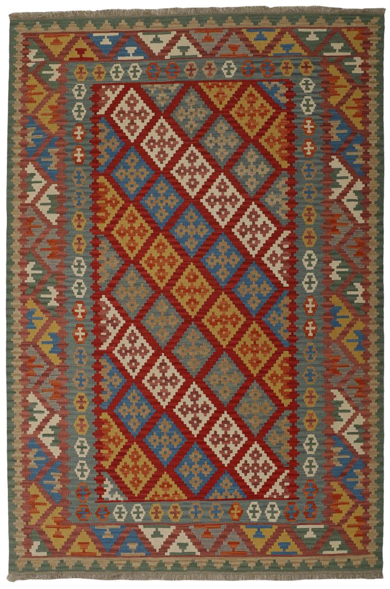 Tapete persa Kilim Fars 298x201 298x201, Tapete persa Tecido à mão