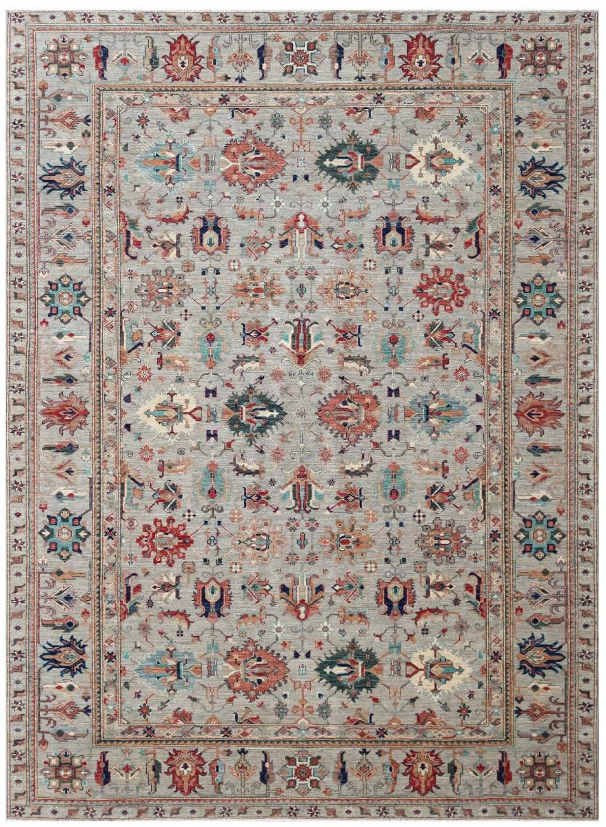 Pakistansk tæppe Kazak 382x280 382x280, Persisk tæppe Knyttet i hånden