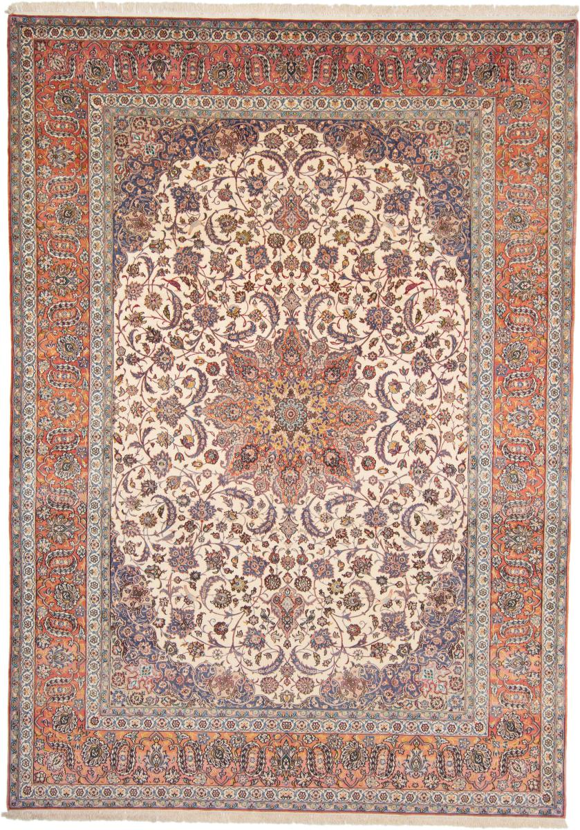 Tapete persa Isfahan 361x256 361x256, Tapete persa Atado à mão