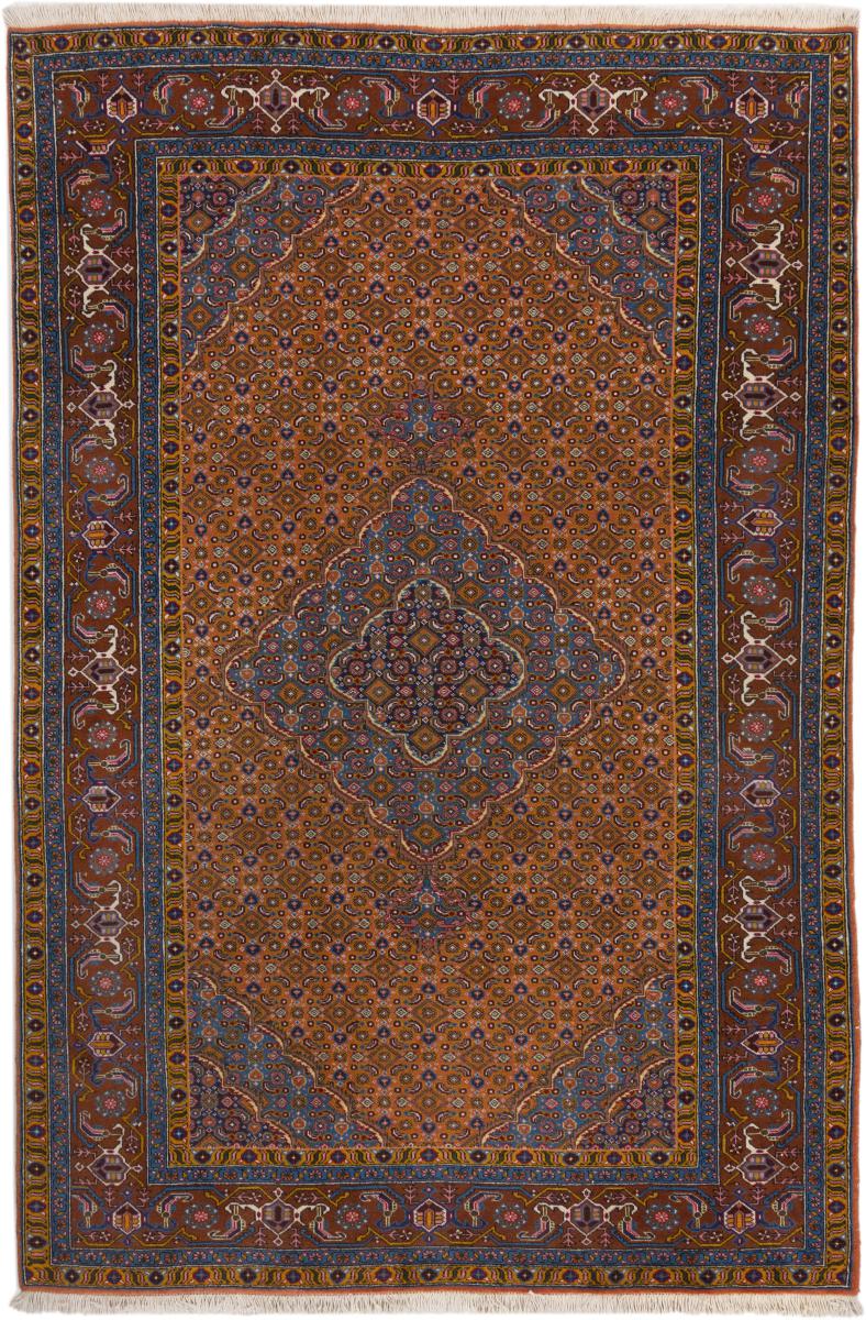 Persian Rug Ardebil 9'8"x6'6" 9'8"x6'6", Persian Rug Knotted by hand