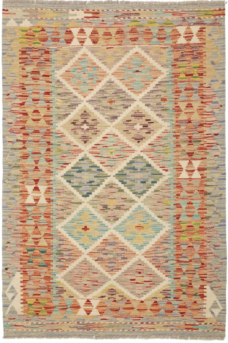 Afghaans tapijt Kilim  Afghan 148x99 148x99, Perzisch tapijt Handgeweven