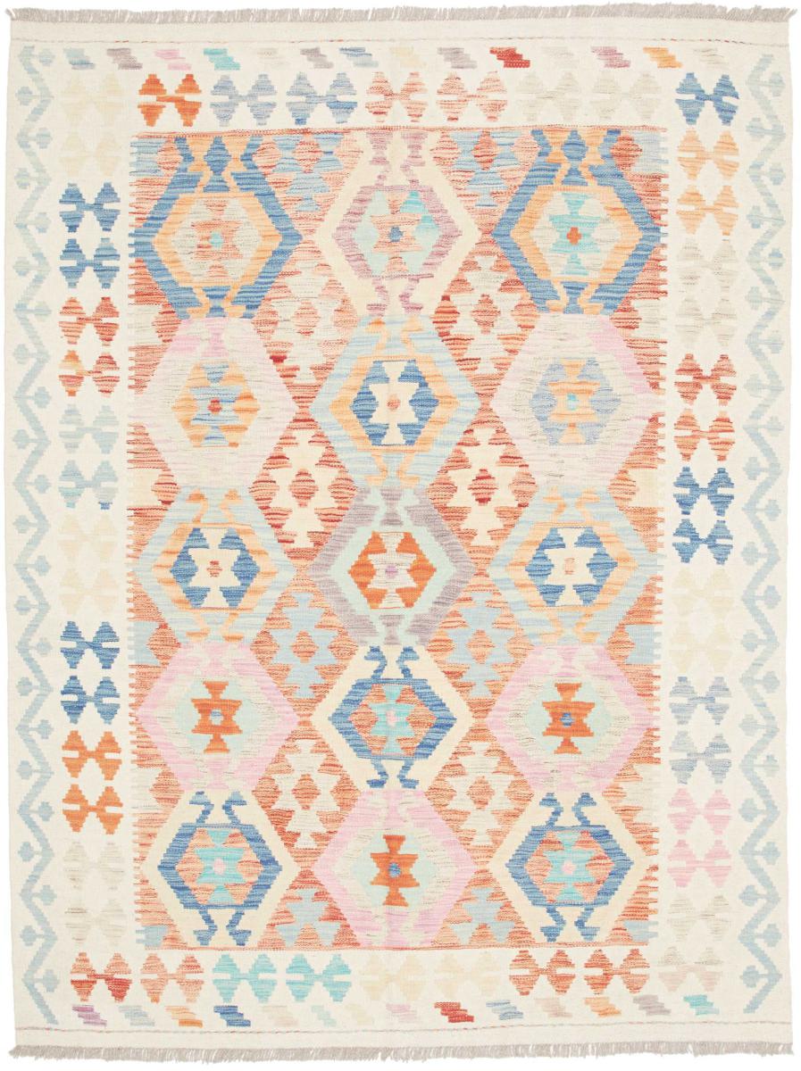 Tapis afghan Kilim Afghan 201x153 201x153, Tapis persan Tissé à la main