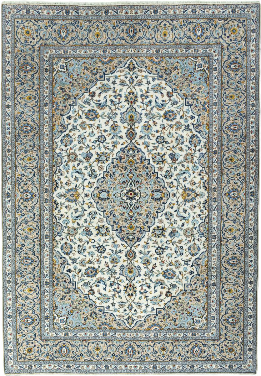 Tapis persan Kashan 352x249 352x249, Tapis persan Noué à la main