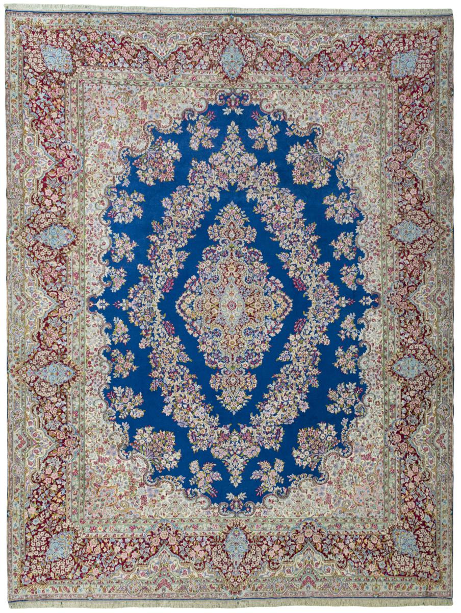 Persian Rug Kerman 402x307 402x307, Persian Rug Knotted by hand