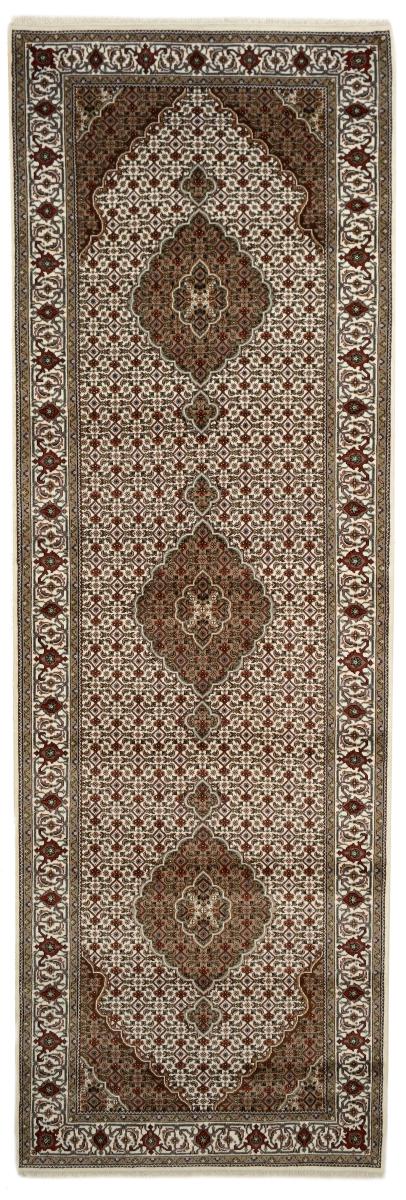 Tappeto indiano Indo Tabriz Mahi 372x121 372x121, Tappeto persiano Annodato a mano
