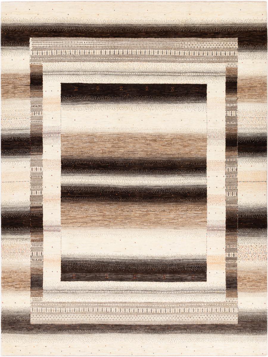 Tapis persan Perser Gabbeh Loribaft Essence 344x255 344x255, Tapis persan Noué à la main