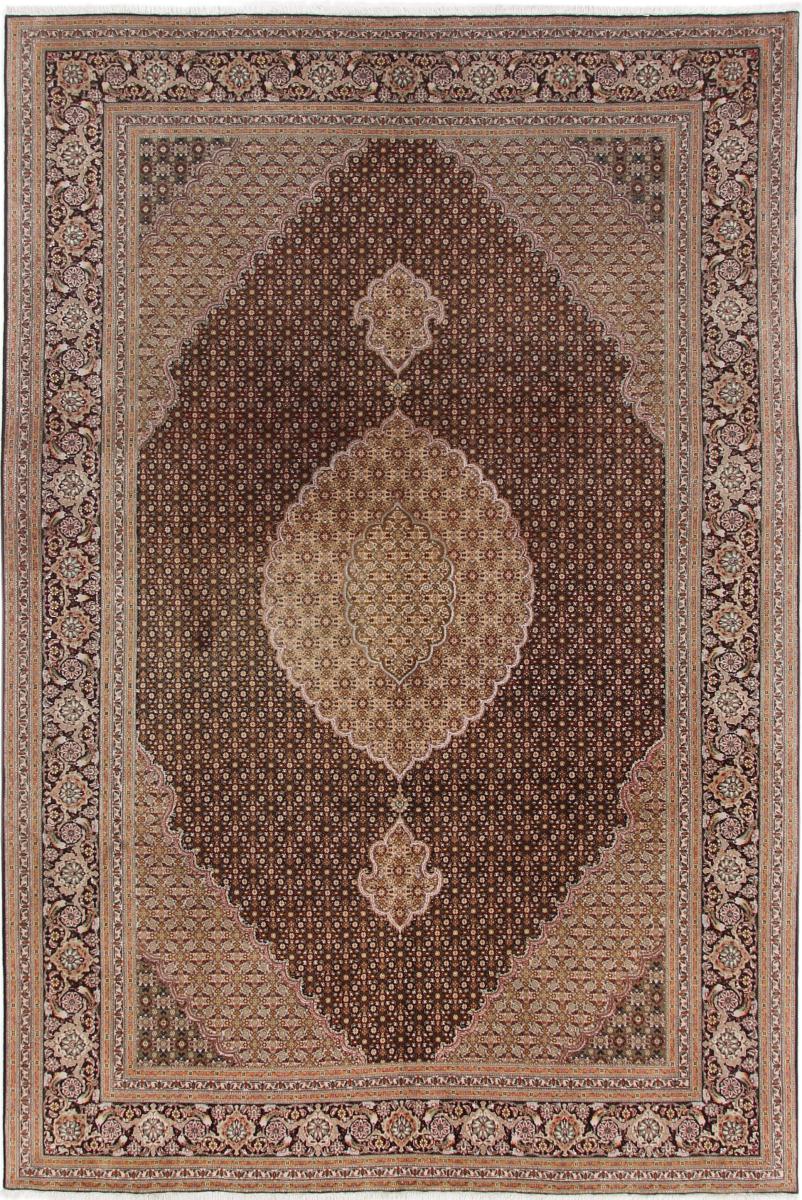 Tapete persa Tabriz Mahi 295x198 295x198, Tapete persa Atado à mão