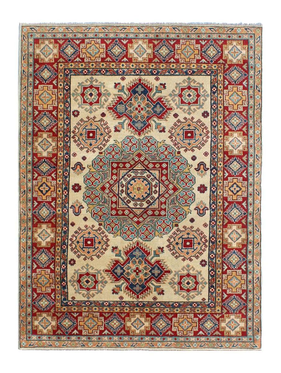 Afghaans tapijt Kazak Ghazni 229x149 229x149, Perzisch tapijt Handgeknoopte