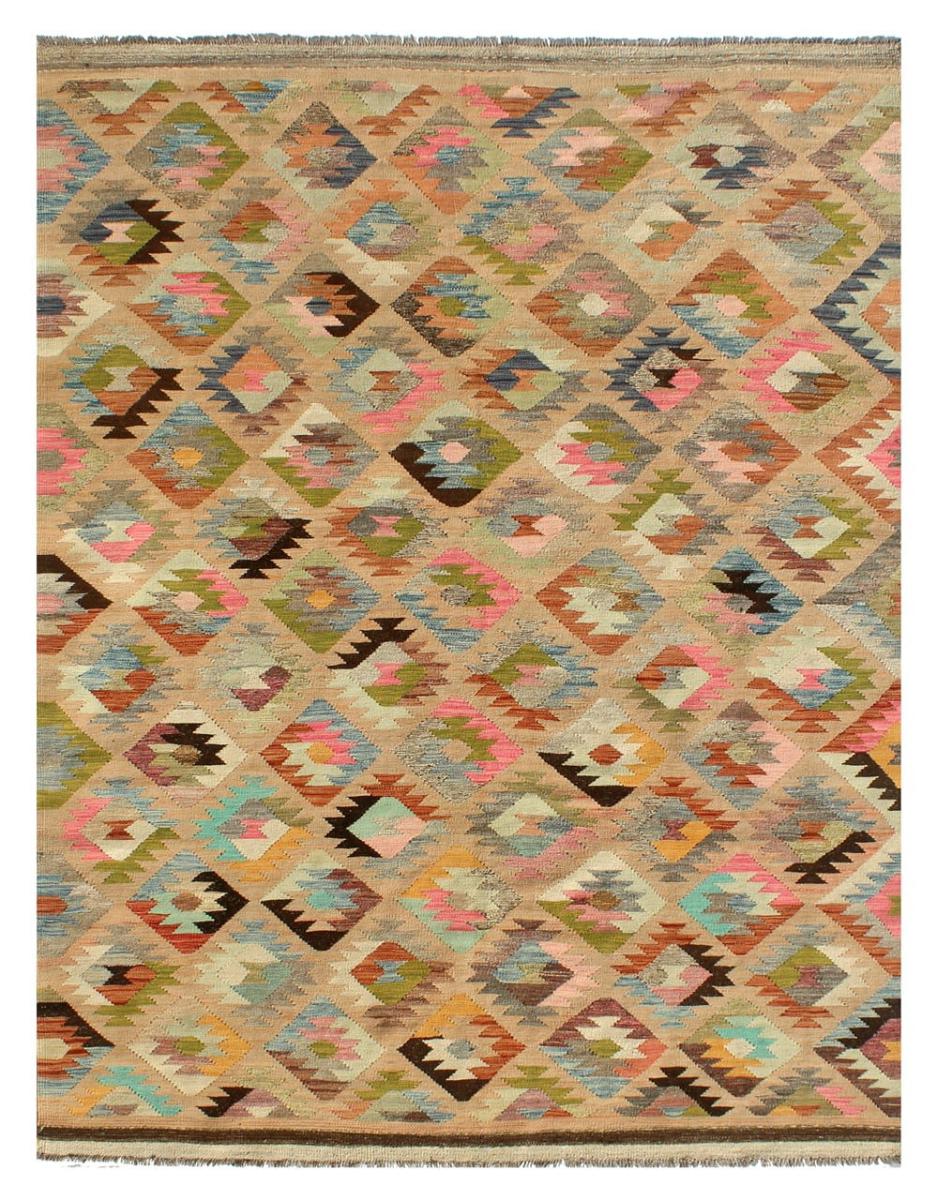 Afghan rug Kilim Afghan Heritage 9'8"x6'8" 9'8"x6'8", Persian Rug Woven by hand