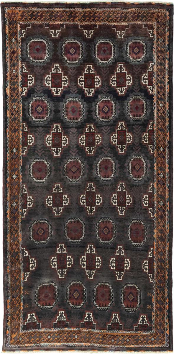 Persian Rug Turkaman 273x134 273x134, Persian Rug Knotted by hand