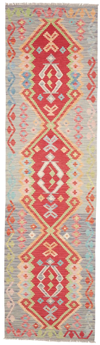 Afghanischer Teppich Kelim Afghan 296x83 296x83, Perserteppich Handgewebt