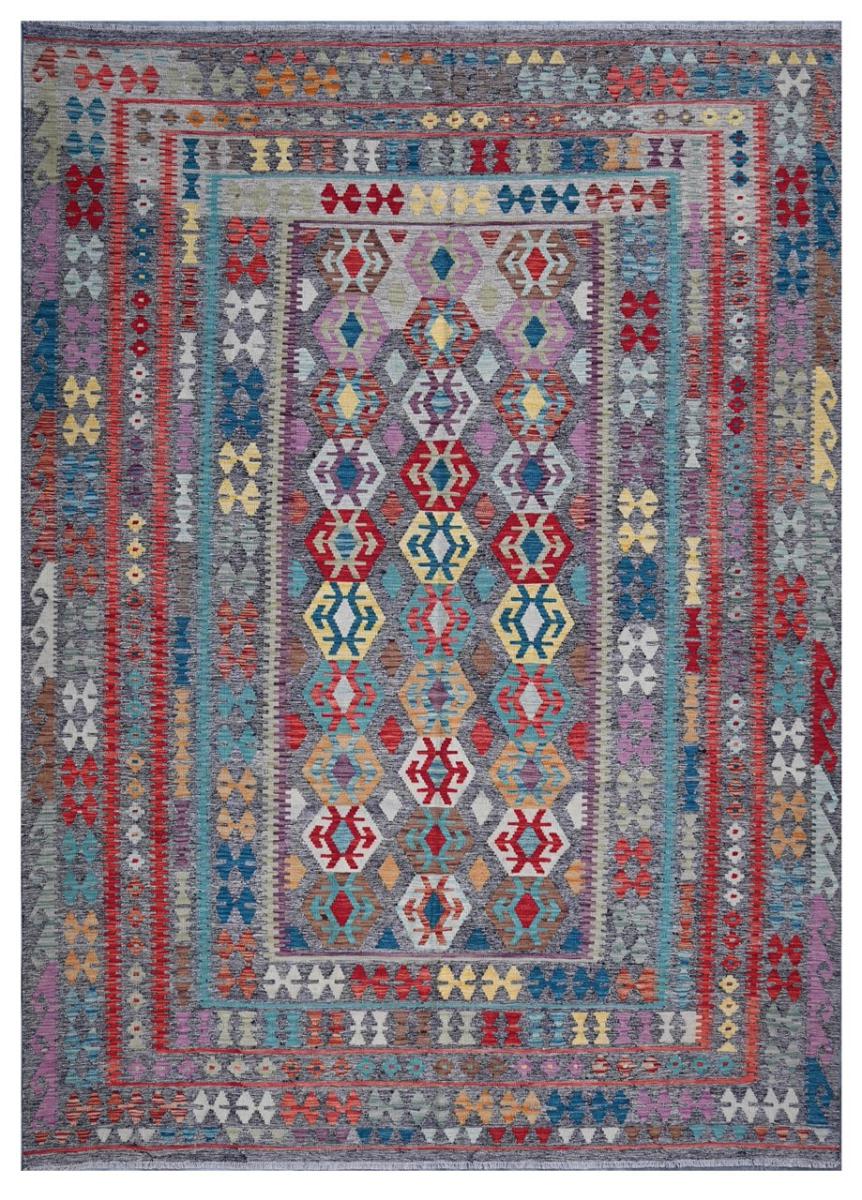 Alfombra afgana Kilim Afghan Kaudani 342x250 342x250, Alfombra persa Tejido a mano
