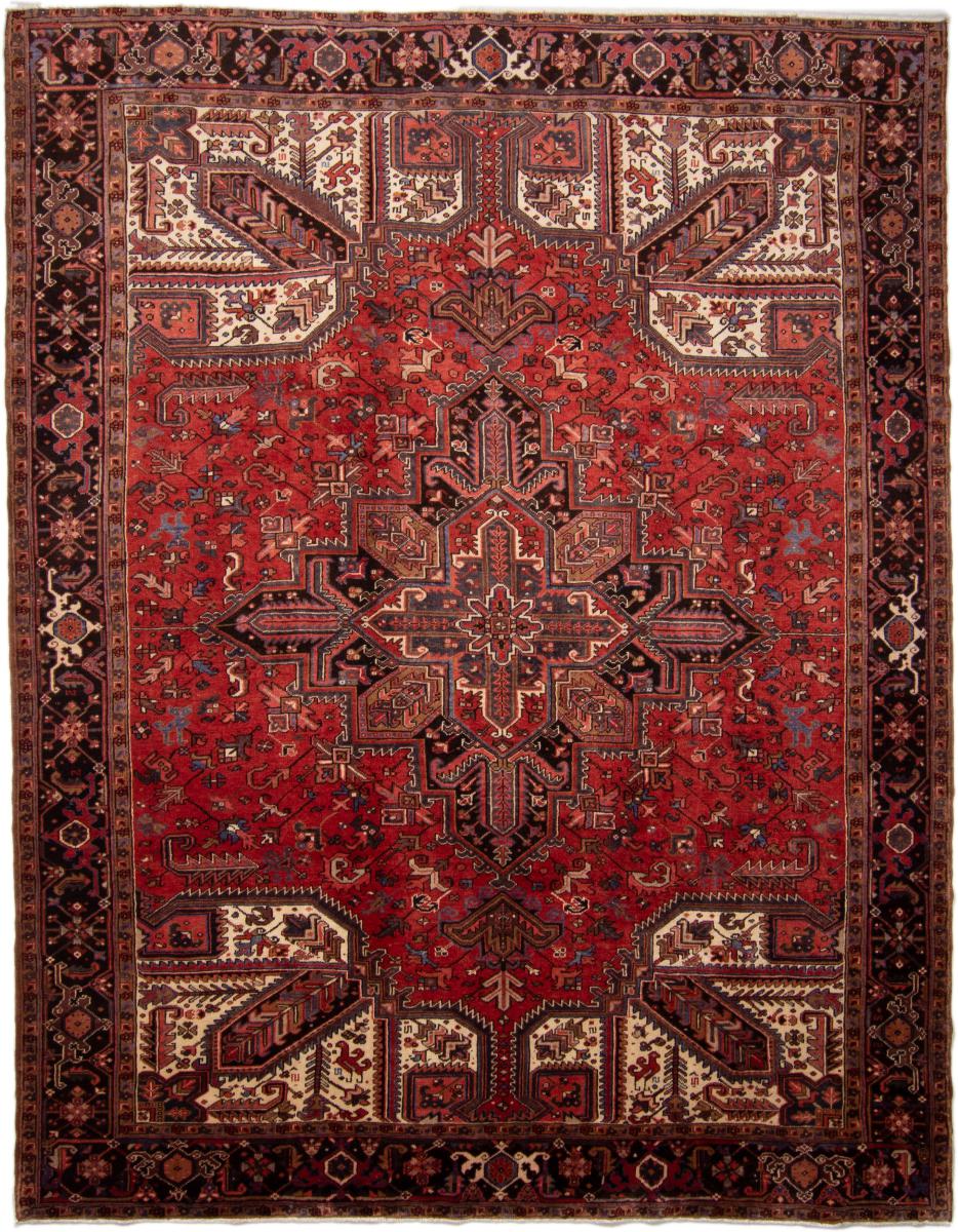 Tapis persan Heriz 327x258 327x258, Tapis persan Noué à la main