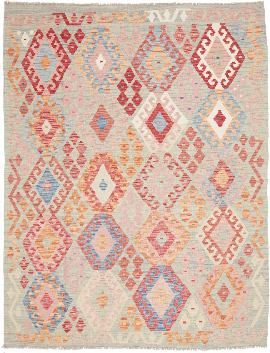 Afghanischer Teppich Kelim Afghan 6'4"x4'11" 6'4"x4'11", Perserteppich Handgewebt