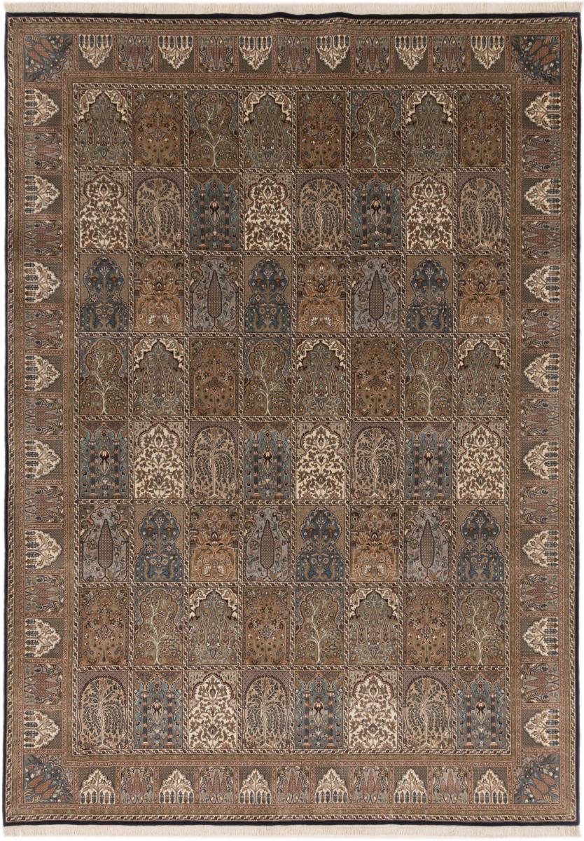 Indiai szőnyeg Indo Tabriz 11'7"x8'2" 11'7"x8'2", Perzsa szőnyeg Kézzel csomózva