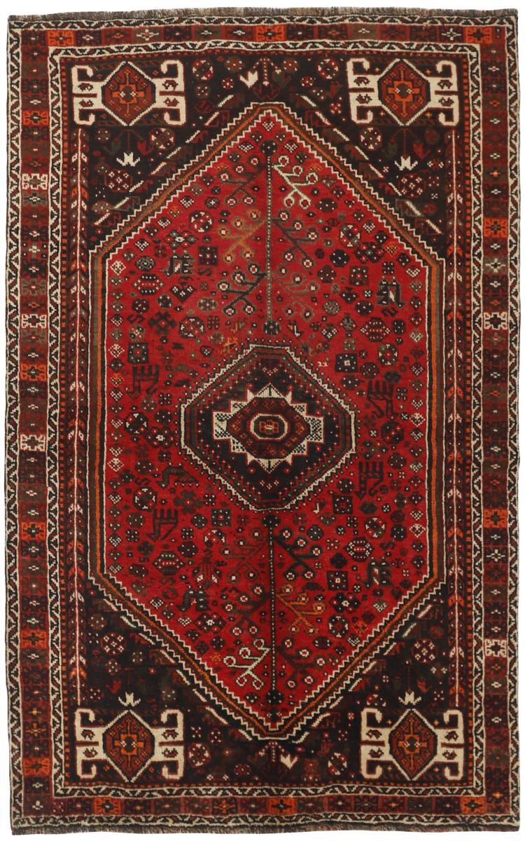Persian Rug Shiraz 256x159 256x159, Persian Rug Knotted by hand