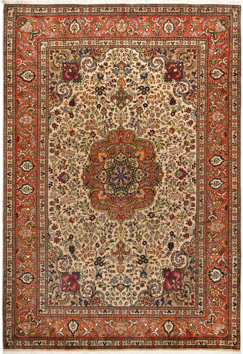 Tapete persa Tabriz 40Raj 291x194 291x194, Tapete persa Atado à mão