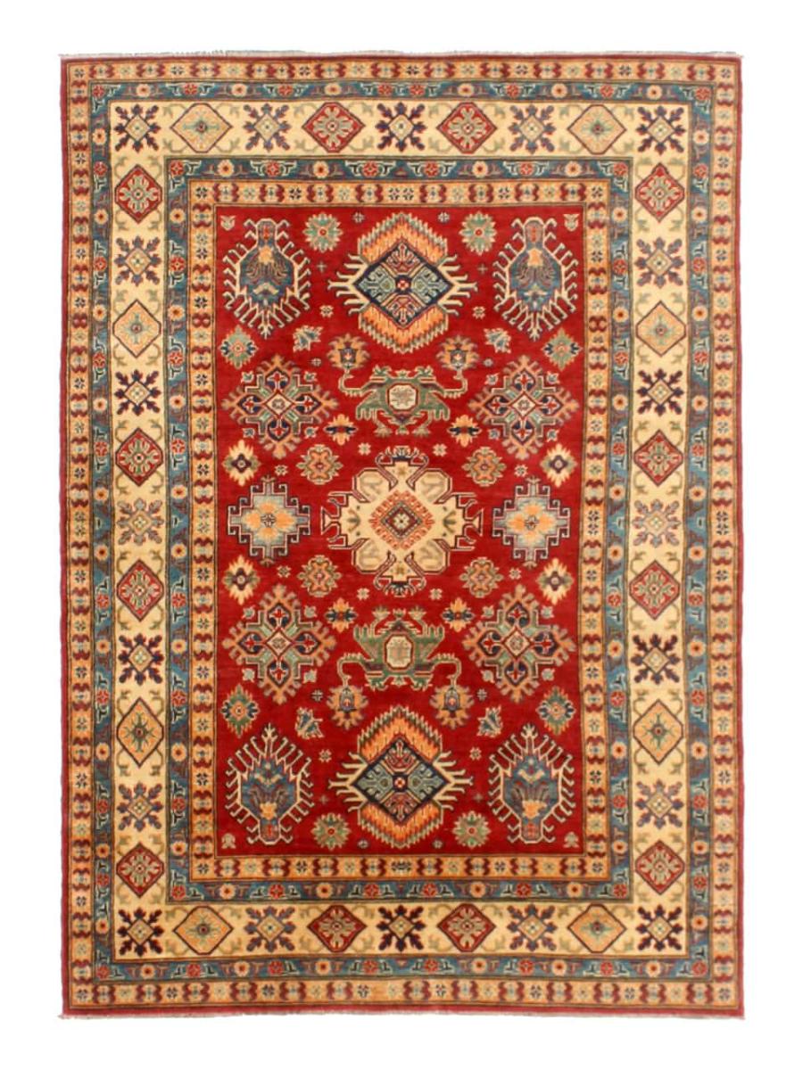 Afghansk tæppe Kazak Ghazni 250x148 250x148, Persisk tæppe Knyttet i hånden