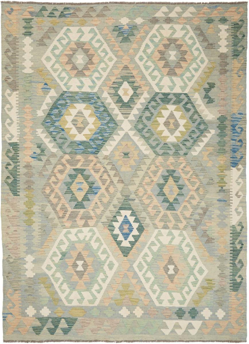 Afghansk teppe Kelim Afghan 239x173 239x173, Persisk teppe Handwoven 