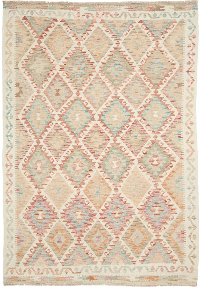 Afghanischer Teppich Kelim Afghan 243x168 243x168, Perserteppich Handgewebt