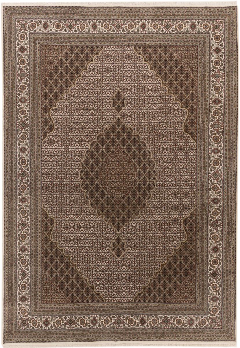 Intialainen matto Indo Tabriz 353x249 353x249, Persialainen matto Solmittu käsin
