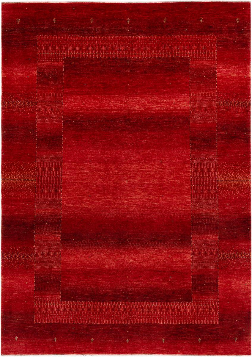 Tapis persan Persan Gabbeh Loribaft Essence 234x163 234x163, Tapis persan Noué à la main
