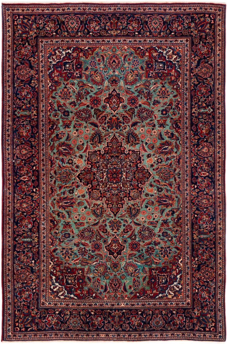Alfombra persa Keshan Antiguo 197x129 197x129, Alfombra persa Hecho a mano