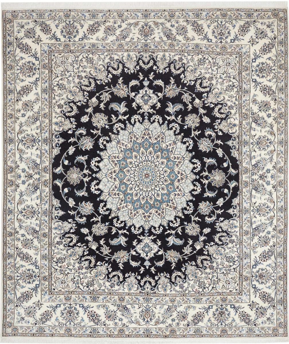 Persian Rug Nain 291x247 291x247, Persian Rug Knotted by hand