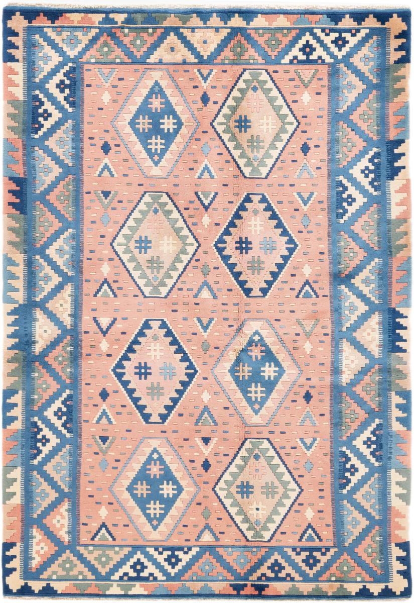 Chinese rug Kilim Fars 200x140 200x140, Persian Rug Woven by hand