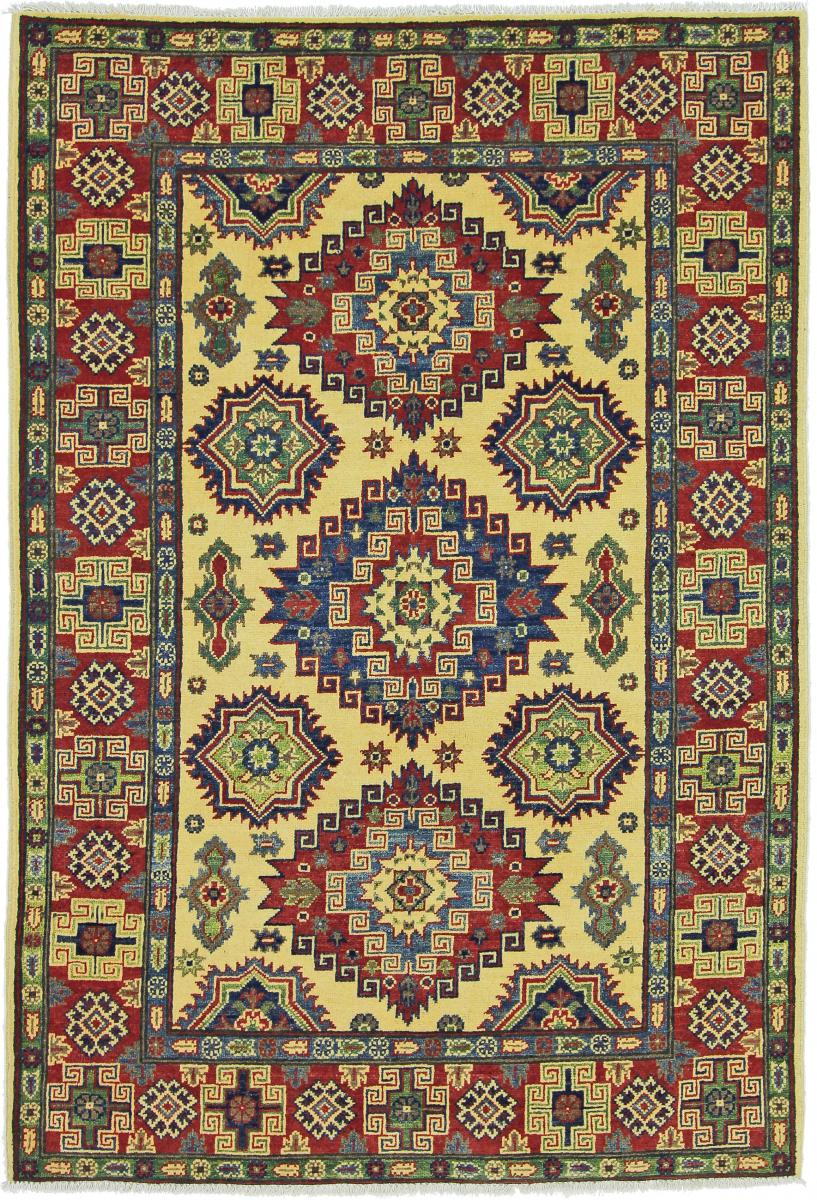 Afghan rug Kazak 185x127 185x127, Persian Rug Knotted by hand