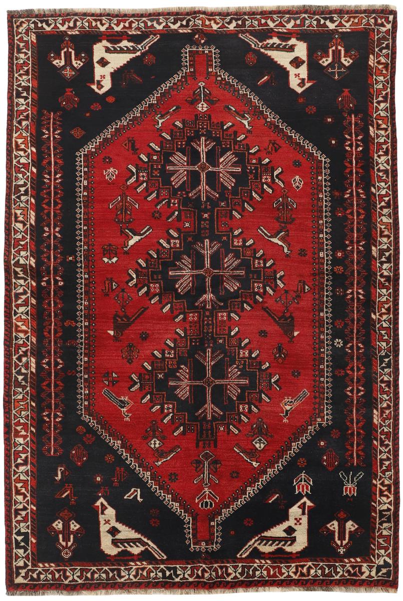 Perzisch tapijt Shiraz 244x167 244x167, Perzisch tapijt Handgeknoopte