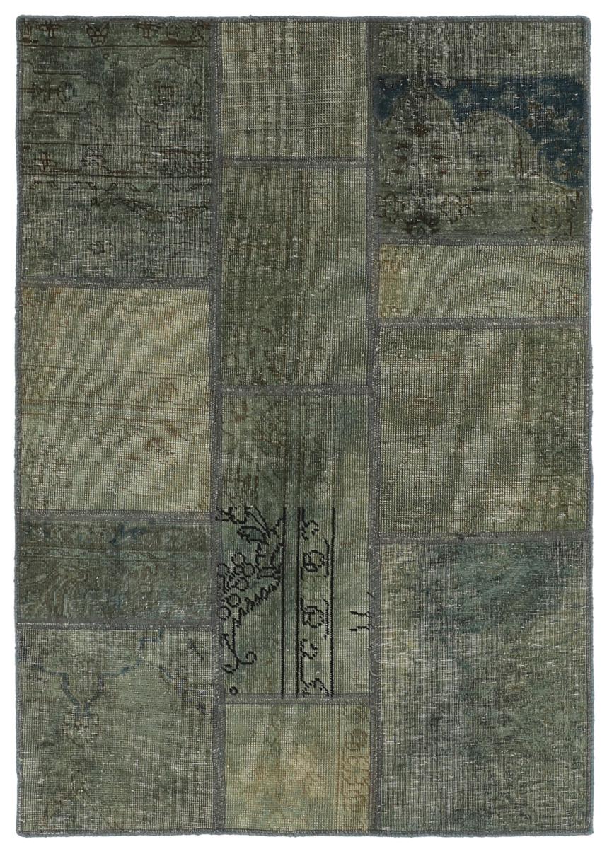 Alfombra persa Patchwork 153x105 153x105, Alfombra persa Anudado a mano