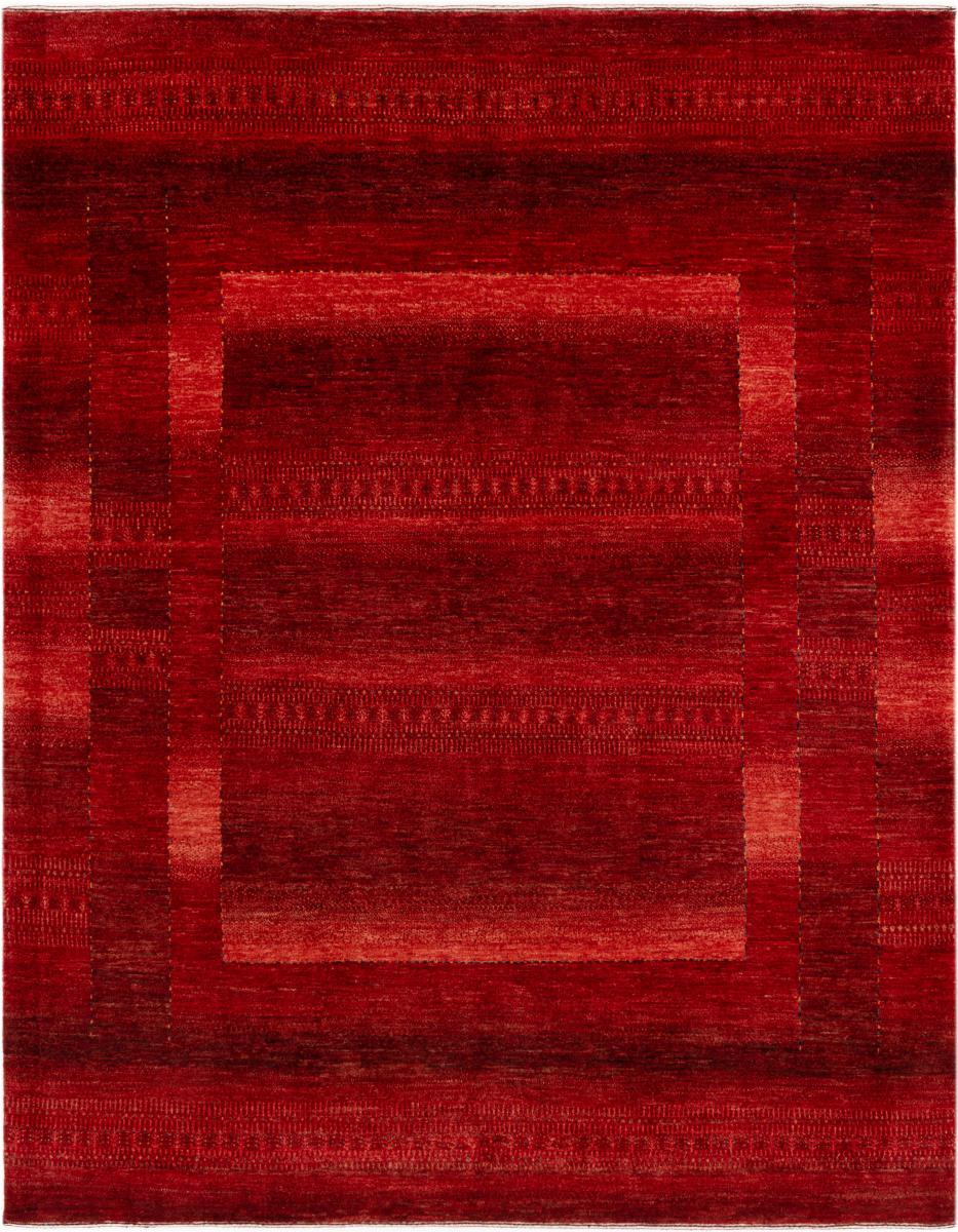 Tapis persan Persan Gabbeh Loribaft Essence 221x172 221x172, Tapis persan Noué à la main