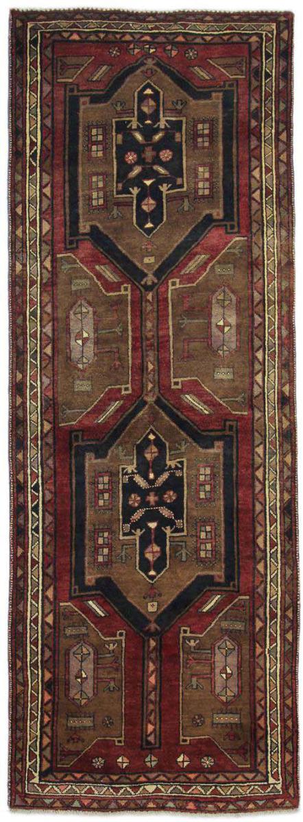 Persisk tæppe Meshkin 311x113 311x113, Persisk tæppe Knyttet i hånden