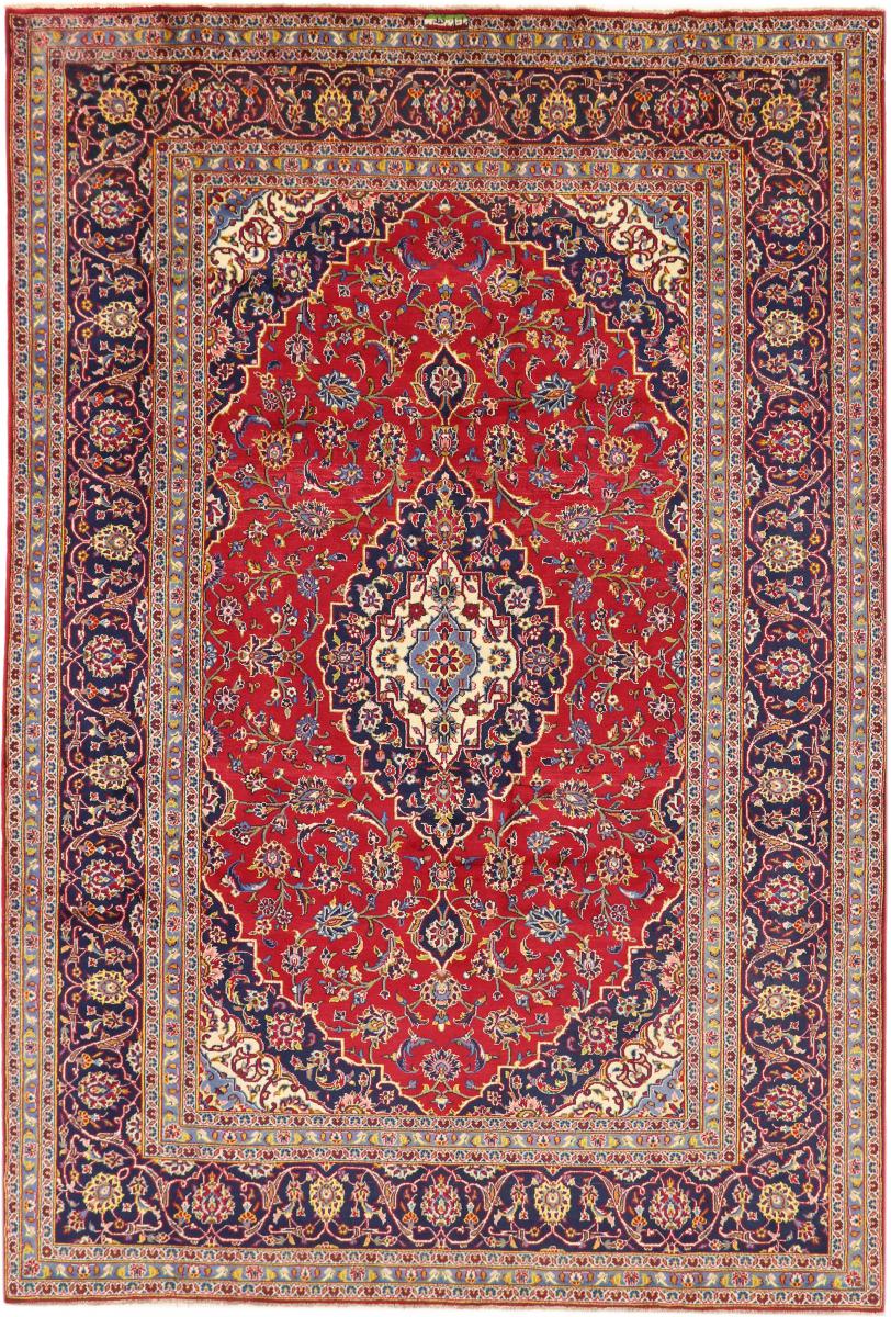 Perzsa szőnyeg Kashan 9'8"x6'7" 9'8"x6'7", Perzsa szőnyeg Kézzel csomózva