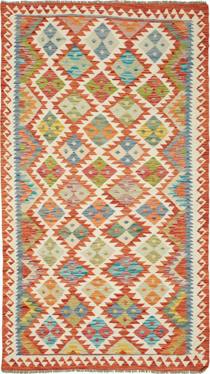 Afgán szőnyeg Kilim Afgán 203x109 203x109, Perzsa szőnyeg szőttesek