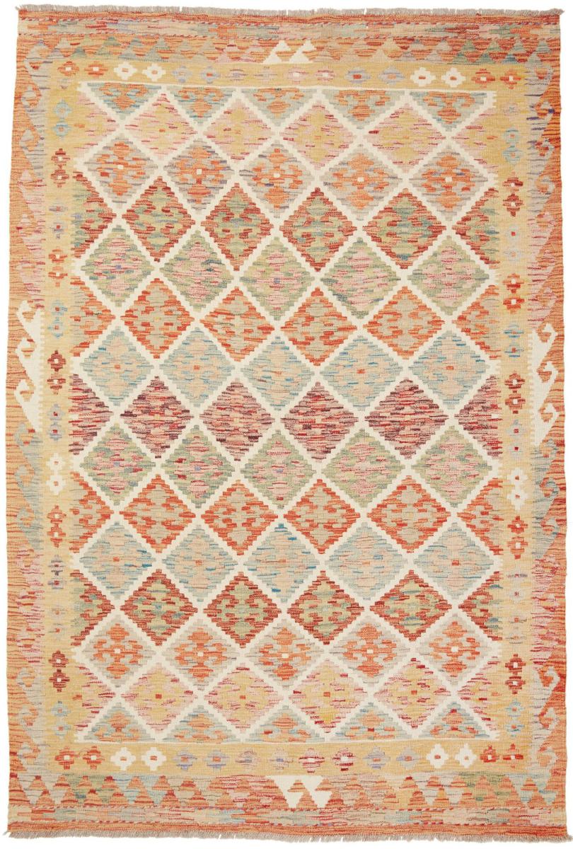 Afgán szőnyeg Kilim Afgán 224x150 224x150, Perzsa szőnyeg szőttesek