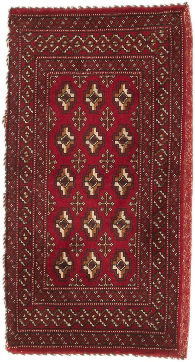 Perzisch tapijt Turkaman 101x49 101x49, Perzisch tapijt Handgeknoopte