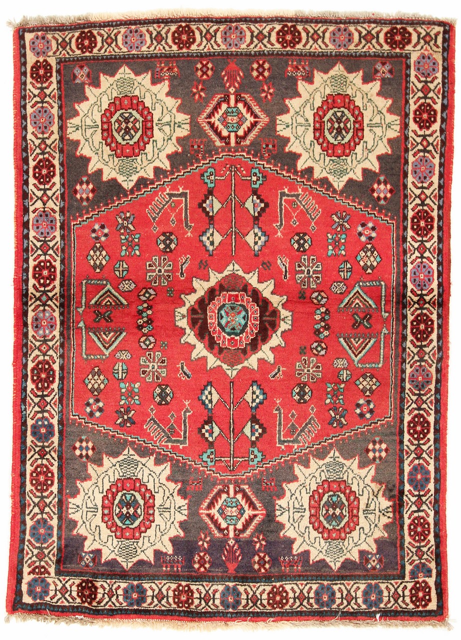 Persian Rug Ghashghai 143x103 143x103, Persian Rug Knotted by hand